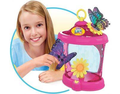Little Live Pets Motýlí dom - Fialový motýlik