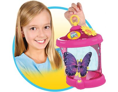 Little Live Pets Motýlí dom - Fialový motýlik