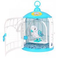 Little Live Pets Ptačí klec - Bílý ptáček 2