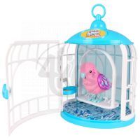 Little Live Pets Ptačí klec - Růžový ptáček 2