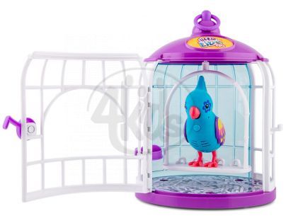 Little Live Pets Ptačí klec s ptáčkem - Funky Pírko