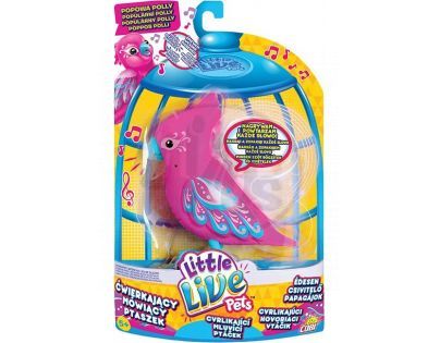 Little Live Pets Ptáček 28076 - Populární Polly