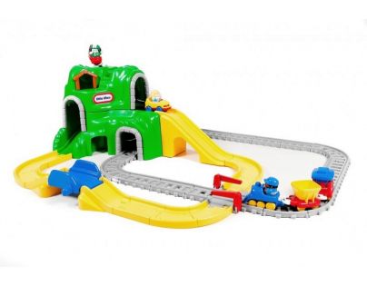 Little tikes autodráha s železnicou