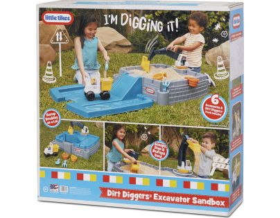 Little Tikes Dirt Diggers Pieskovisko s bagrom