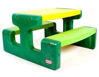 Little Tikes Evergreen Piknikový stoleček velký - Poškozený obal
