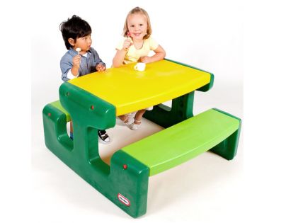 Little Tikes Evergreen Piknikový stoleček velký - Poškozený obal