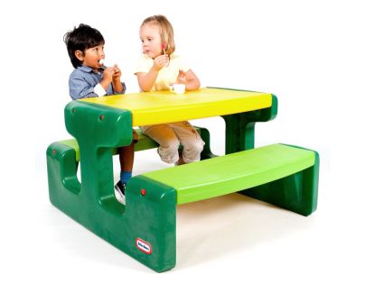 Little Tikes Evergreen Piknikový stoleček velký - Poškozený obal