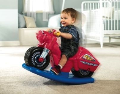 Little Tikes 170850 - Houpadlo a odrážedlo Motocykl 2 v 1