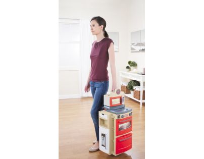 Little Tikes Kuchyňka Cook 'n Store Červená - Poškodený obal