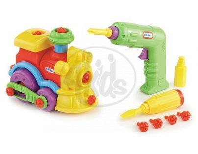 Little Tikes Malý konstruktér s formulí - Lokomotiva
