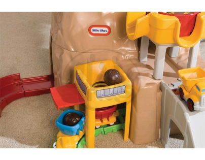 Little Tikes 620904M - Big Adventures™ Autodráha se železnicí a jeřábem