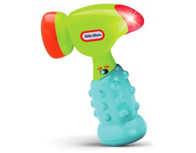 little tikes zelené zvukové kladívko