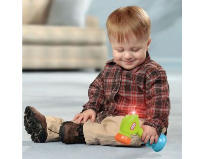 little tikes zelené zvukové kladívko