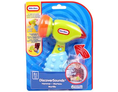 little tikes zelené zvukové kladívko