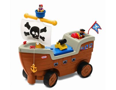 Little Tikes Odrážadlo pirátska loď 2v1