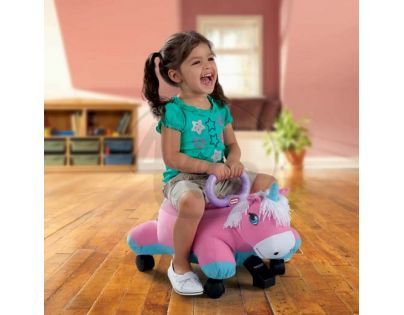 Plyšové odrážedlo Jednorožec Little Tikes