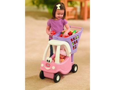 Little Tikes 620195 - Cozy nákupní vozík - růžový - Poškozený obal