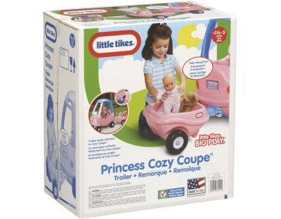 Little Tikes Ružový príves k Cozy Coupe