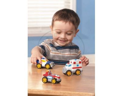 Little Tikes 622793M - Sada tří autíček - sanitka, policie a hasič