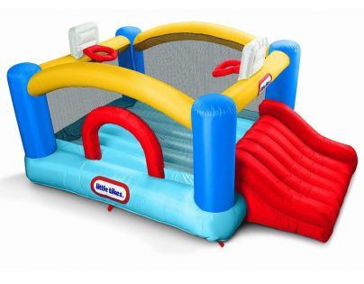 Skákací centrum se skluzavkou Little Tikes