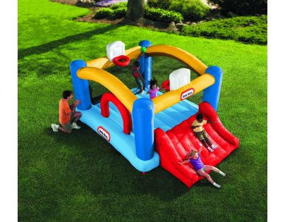 Skákací centrum se skluzavkou Little Tikes