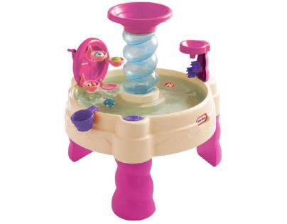 Little Tikes Špirálovitý vodný stôl ružový  - Poškodený obal