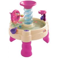 Little Tikes Špirálovitý vodný stôl ružový  - Poškodený obal