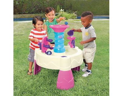 Little Tikes Špirálovitý vodný stôl ružový  - Poškodený obal