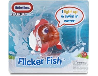 Little Tikes Svietiace rybka červená