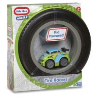 Little Tikes Tire Racers Modrozelené auto 3