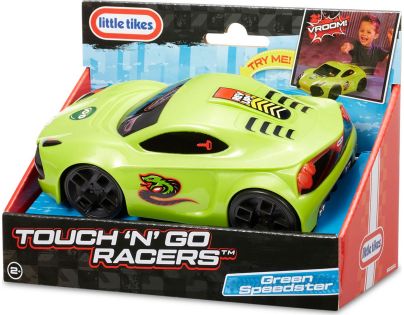 Little Tikes Touch n 'Go Racers Interaktívne autíčko zelený športiak