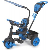 Little Tikes Trojkolka 4v1 Deluxe Neónová modrá - Poškodený obal Little Tikes Trojkolka 4v1 Deluxe Neónová modrá - Poškodený obal
