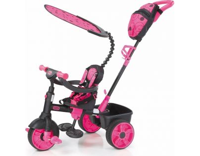 Little Tikes Trojkolka 4v1 Deluxe Neónovo ružová