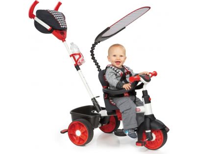 LITTLE TIKES 634345 Trojkolka 4v1 Sport Edition červeno-biela