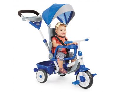 Little Tikes Trojkolka Perfect Fit 4v1 Tmavomodrá - Poškozený obal