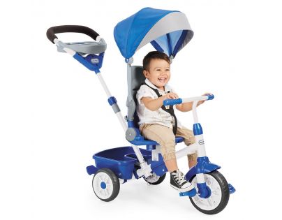 Little Tikes Trojkolka Perfect Fit 4v1 Tmavomodrá - Poškozený obal