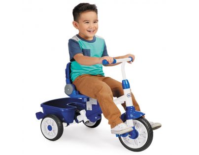 Little Tikes Trojkolka Perfect Fit 4v1 Tmavomodrá - Poškozený obal
