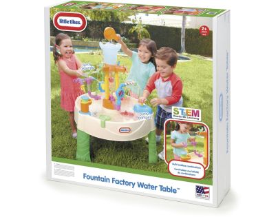 Little Tikes Vodný stôl továreň na vodotrysky - modrý