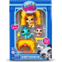 Littlest Pet Shop 3 figúrky Džungle 4