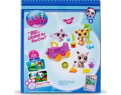 Littlest Pet Shop 3 figúrky Safari