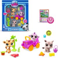 Littlest Pet Shop 3 figúrky Safari