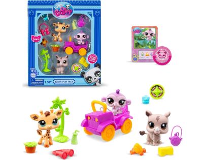 Littlest Pet Shop 3 figúrky Safari