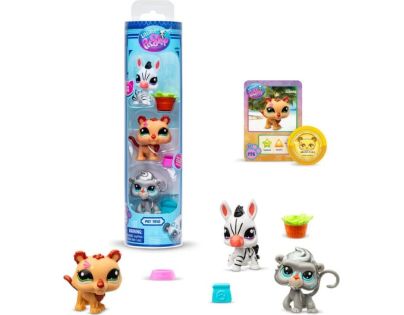 Littlest Pet Shop 3 figúrky Tuba 2. series 96, 97, 98