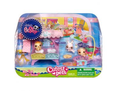 Littlest Pet Shop 3 miminka s doplňky