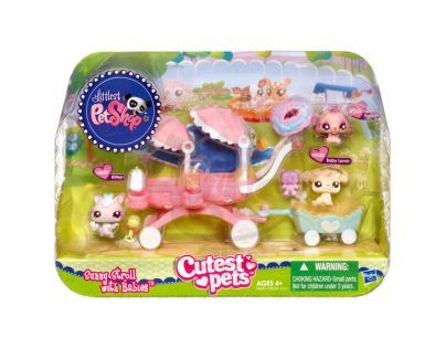 Littlest Pet Shop 3 miminka s doplňky