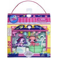 Littlest Pet Shop 4 zvířátka s doplňky v přenosném balení - Gettin' Glam 2