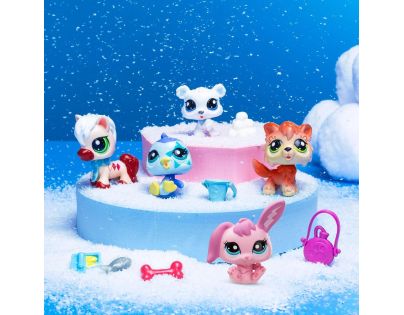 Littlest Pet Shop Sada Zimný motiv