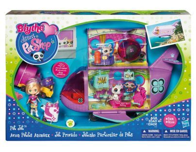 Hasbro 31394 - Littlest Pet Shop - Blythe letadlo hrací sada