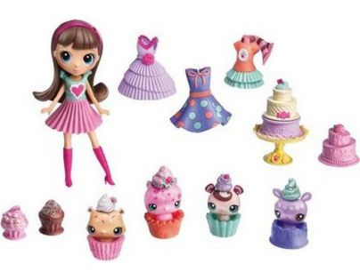 Littlest Pet Shop Blythe se 4 zvířátky a doplňky