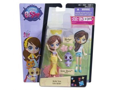 Littlest Pet Shop Blythe se zvířátky a doplňky A8227 - Sosie Shore